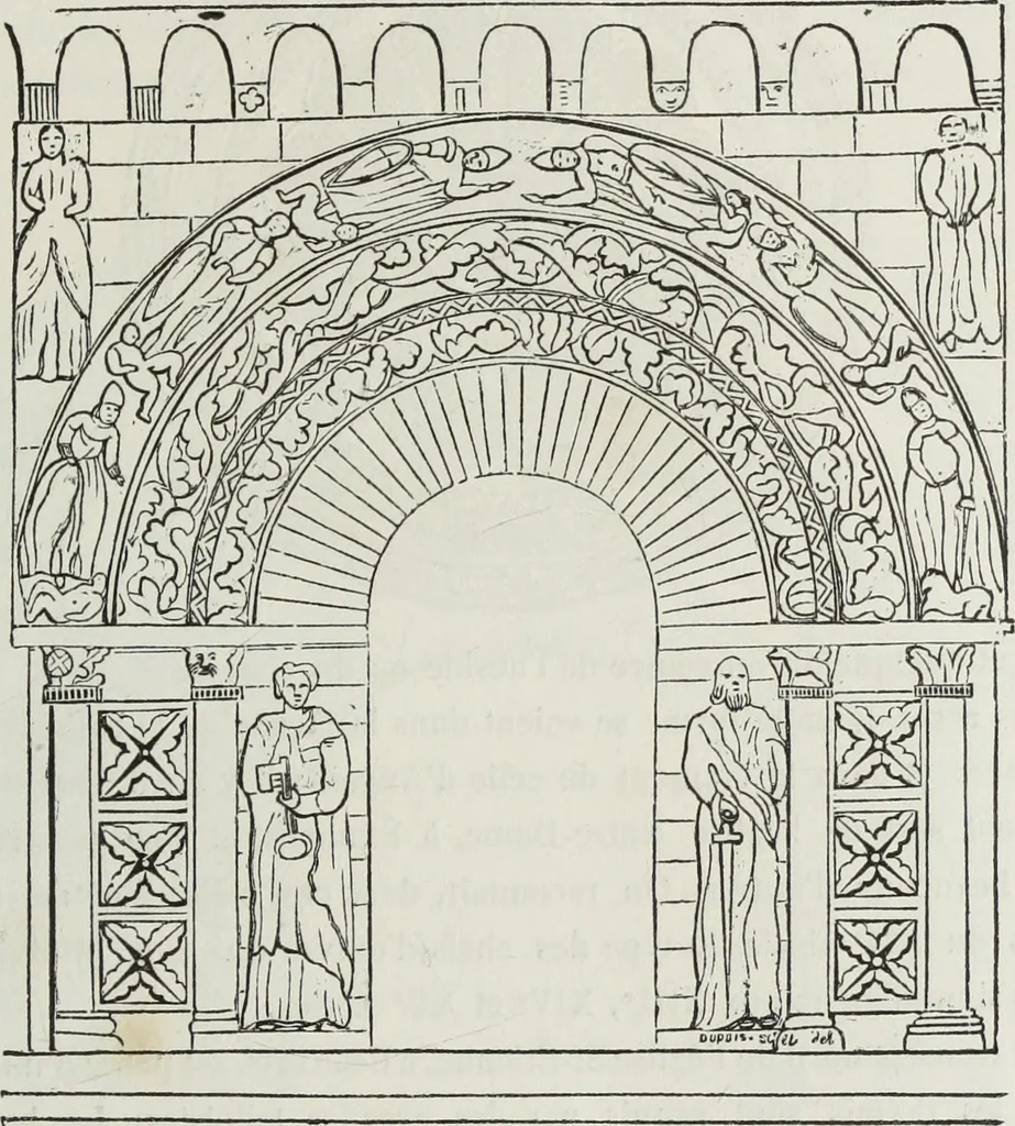 An illustration from Abécédaire, ou, Rudiment d'archéologie : architecture religieuse, 1886, leaf 202