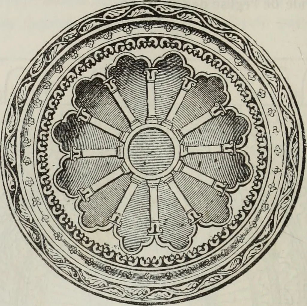 An illustration from Abécédaire, ou, Rudiment d'archéologie : architecture religieuse, 1886, leaf 203