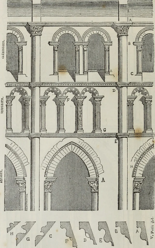 An illustration from Abécédaire, ou, Rudiment d'archéologie : architecture religieuse, 1886, leaf 207