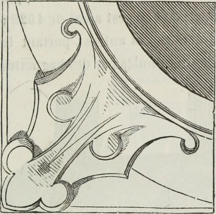 An illustration from Abécédaire, ou, Rudiment d'archéologie : architecture religieuse, 1886, leaf 216