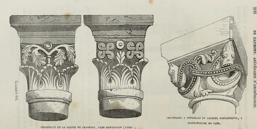An illustration from Abécédaire, ou, Rudiment d'archéologie : architecture religieuse, 1886, leaf 219