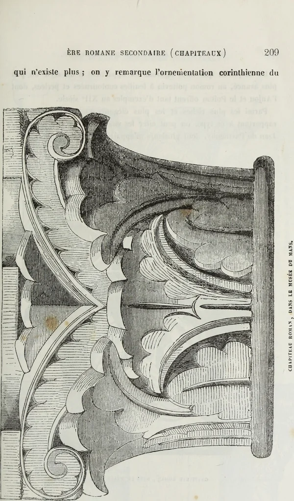 An illustration from Abécédaire, ou, Rudiment d'archéologie : architecture religieuse, 1886, leaf 222
