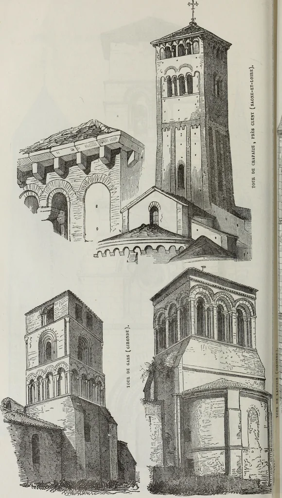 An illustration from Abécédaire, ou, Rudiment d'archéologie : architecture religieuse, 1886, leaf 241