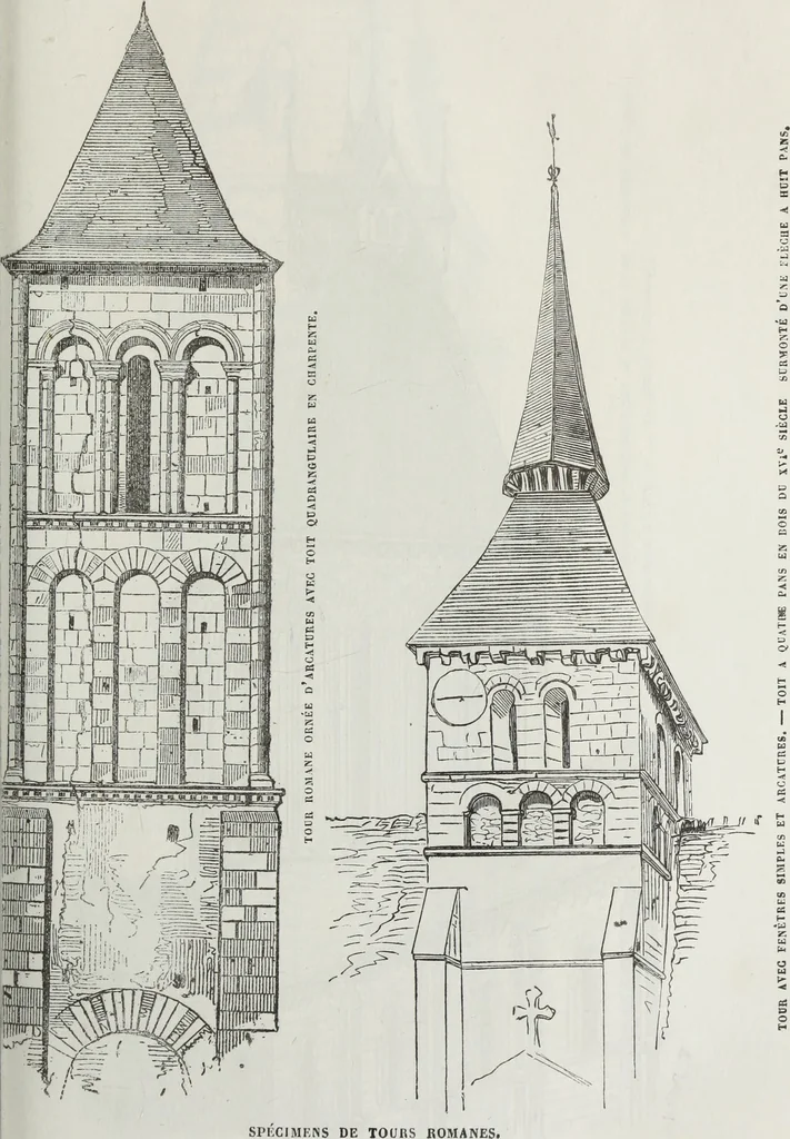 An illustration from Abécédaire, ou, Rudiment d'archéologie : architecture religieuse, 1886, leaf 242