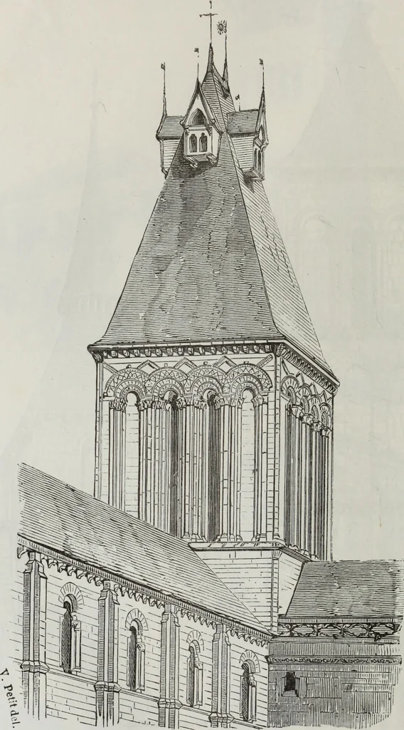 An illustration from Abécédaire, ou, Rudiment d'archéologie : architecture religieuse, 1886, leaf 243
