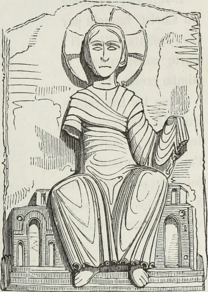An illustration from Abécédaire, ou, Rudiment d'archéologie : architecture religieuse, 1886, leaf 264