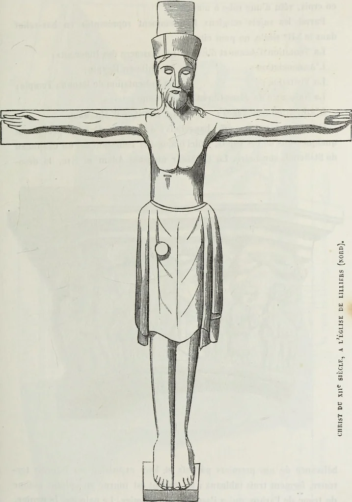 An illustration from Abécédaire, ou, Rudiment d'archéologie : architecture religieuse, 1886, leaf 268