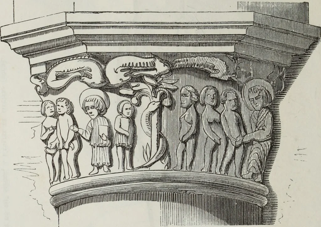 An illustration from Abécédaire, ou, Rudiment d'archéologie : architecture religieuse, 1886, leaf 269