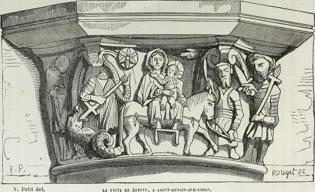 An illustration from Abécédaire, ou, Rudiment d'archéologie : architecture religieuse, 1886, leaf 270