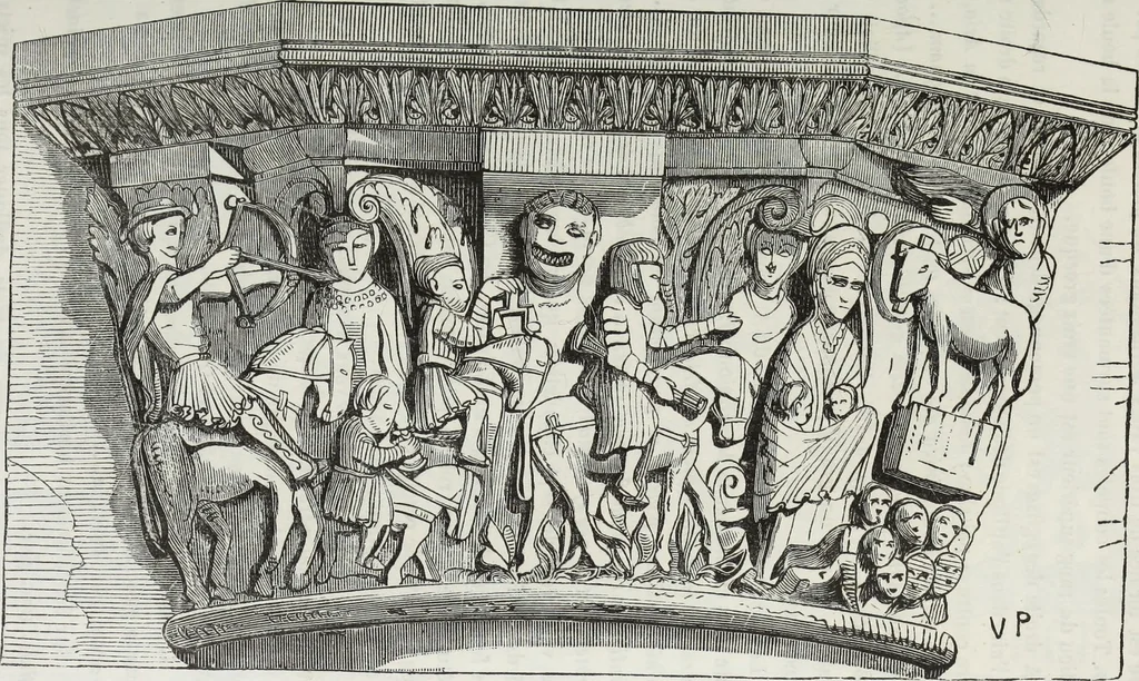An illustration from Abécédaire, ou, Rudiment d'archéologie : architecture religieuse, 1886, leaf 272