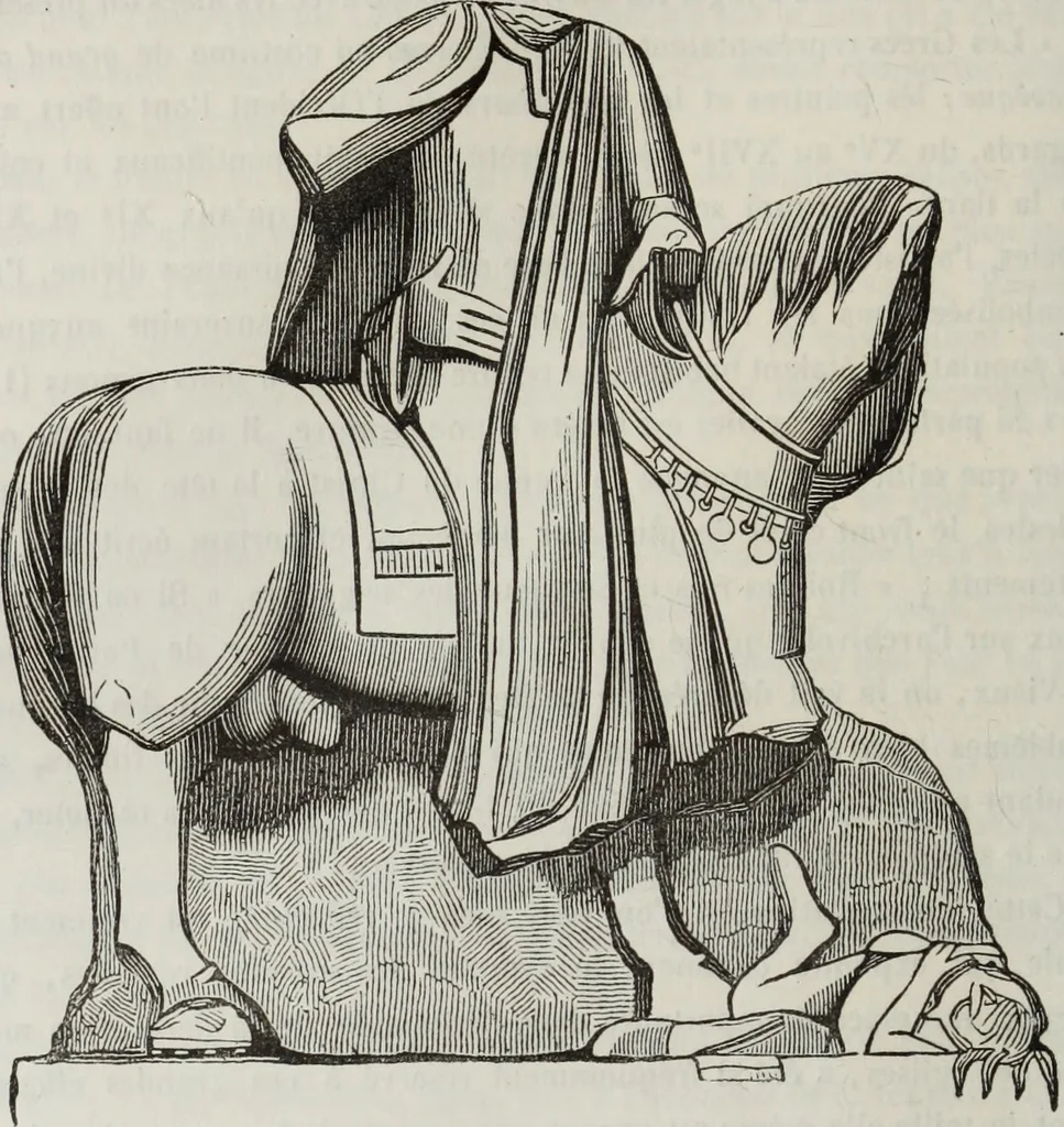 An illustration from Abécédaire, ou, Rudiment d'archéologie : architecture religieuse, 1886, leaf 277
