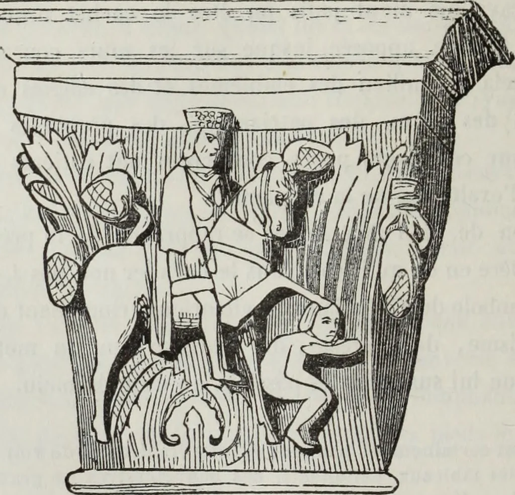 An illustration from Abécédaire, ou, Rudiment d'archéologie : architecture religieuse, 1886, leaf 277