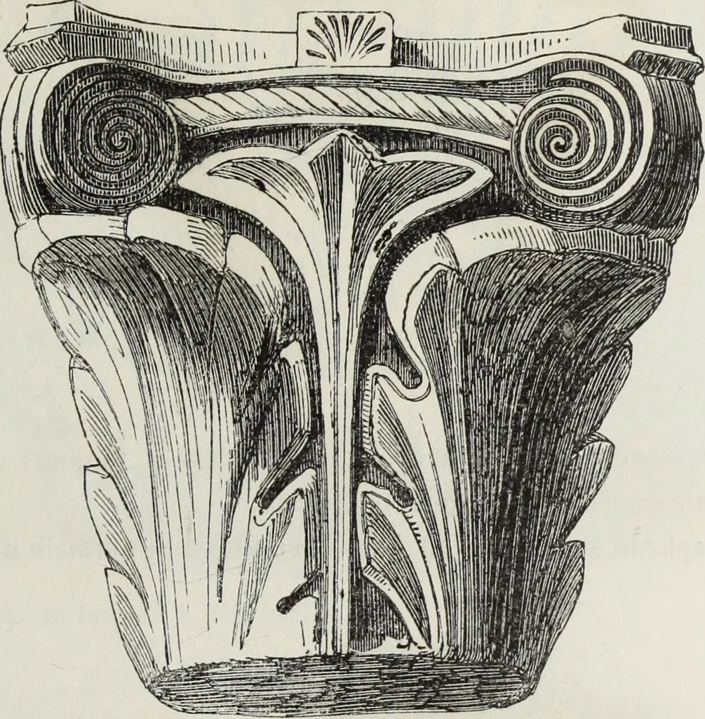 An illustration from Abécédaire, ou, Rudiment d'archéologie : architecture religieuse, 1886, leaf 28