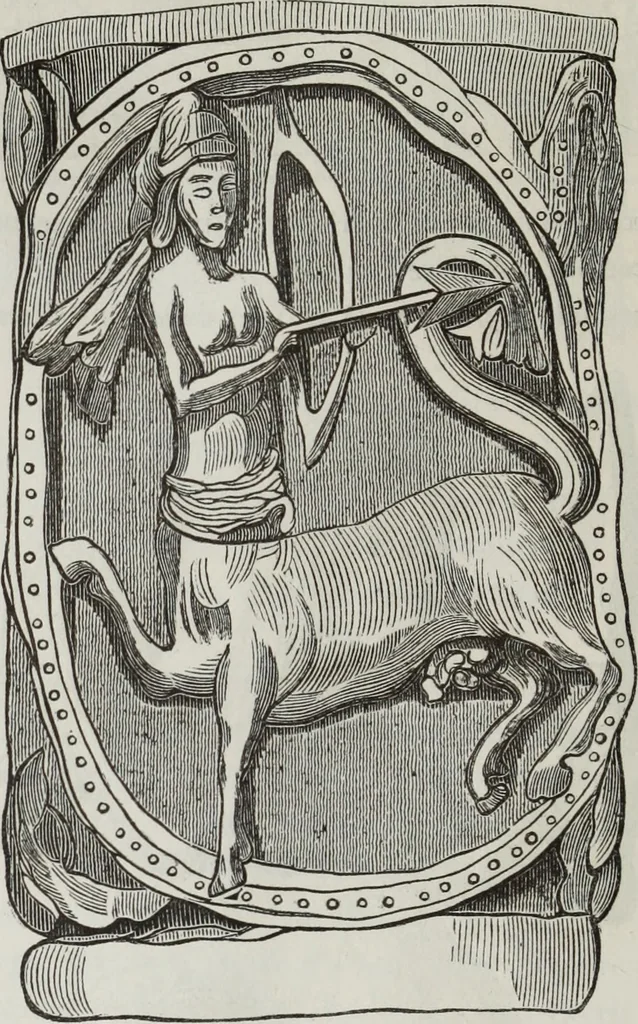 An illustration from Abécédaire, ou, Rudiment d'archéologie : architecture religieuse, 1886, leaf 281