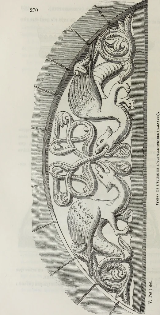 An illustration from Abécédaire, ou, Rudiment d'archéologie : architecture religieuse, 1886, leaf 283