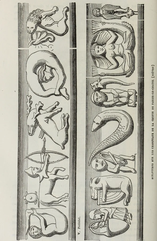 An illustration from Abécédaire, ou, Rudiment d'archéologie : architecture religieuse, 1886, leaf 285