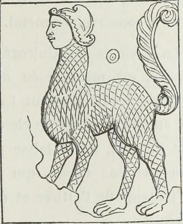 An illustration from Abécédaire, ou, Rudiment d'archéologie : architecture religieuse, 1886, leaf 286