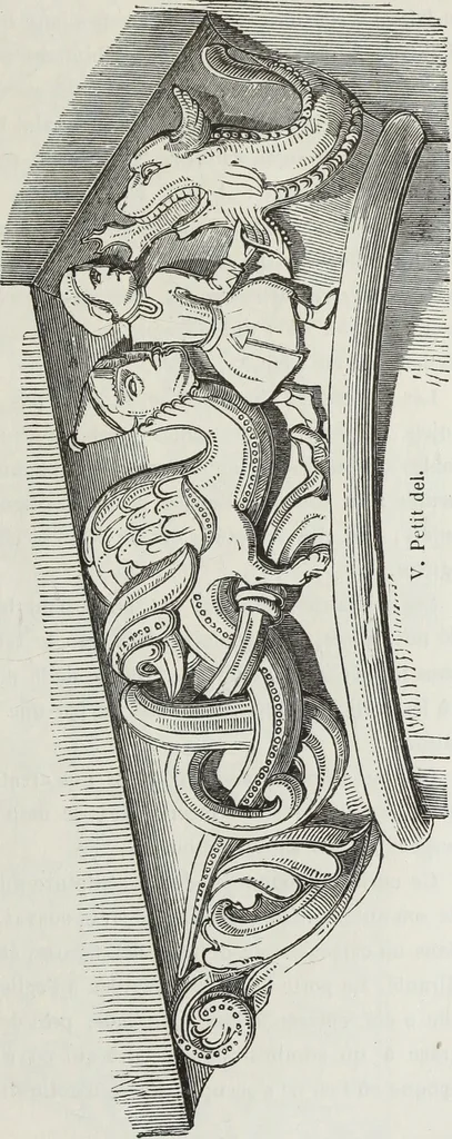 An illustration from Abécédaire, ou, Rudiment d'archéologie : architecture religieuse, 1886, leaf 290
