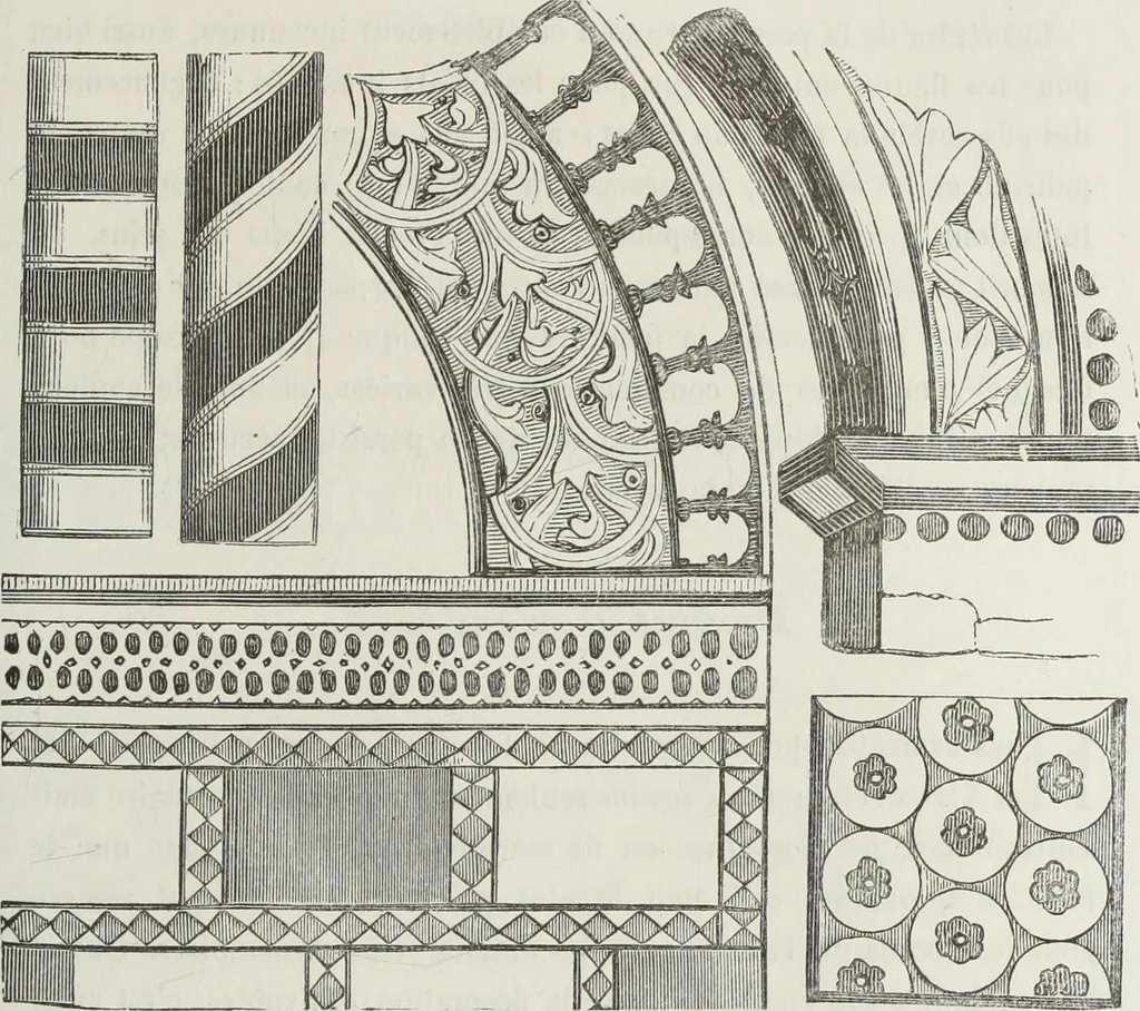 An illustration from Abécédaire, ou, Rudiment d'archéologie : architecture religieuse, 1886, leaf 300