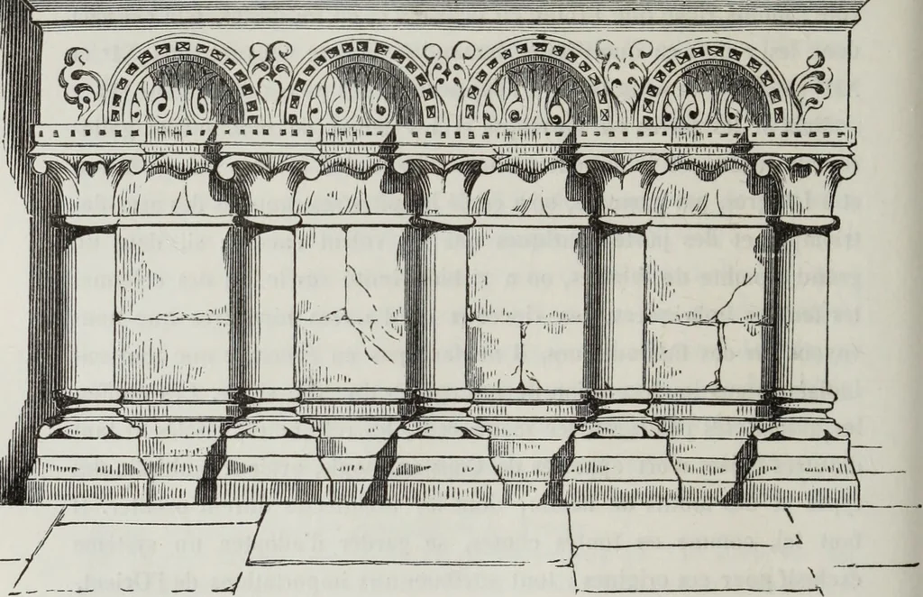 An illustration from Abécédaire, ou, Rudiment d'archéologie : architecture religieuse, 1886, leaf 309