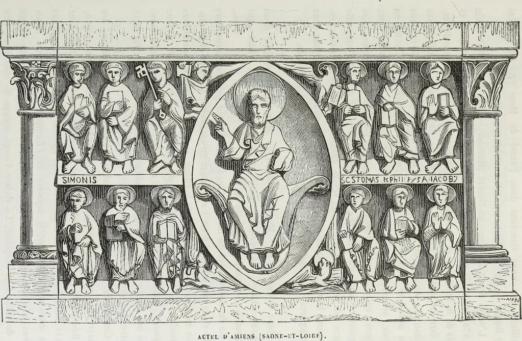 An illustration from Abécédaire, ou, Rudiment d'archéologie : architecture religieuse, 1886, leaf 310