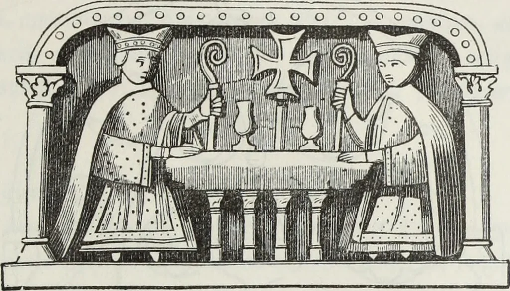 An illustration from Abécédaire, ou, Rudiment d'archéologie : architecture religieuse, 1886, leaf 314