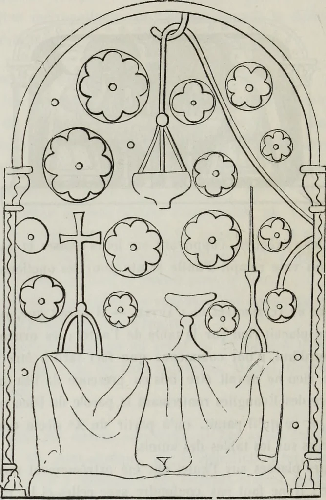 An illustration from Abécédaire, ou, Rudiment d'archéologie : architecture religieuse, 1886, leaf 315