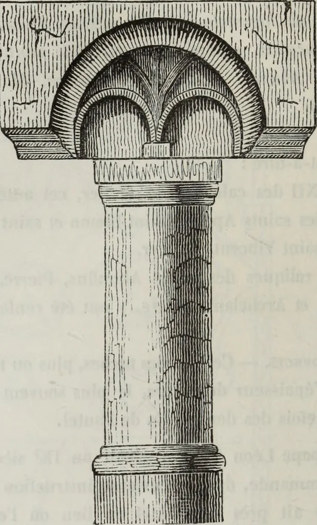 An illustration from Abécédaire, ou, Rudiment d'archéologie : architecture religieuse, 1886, leaf 317