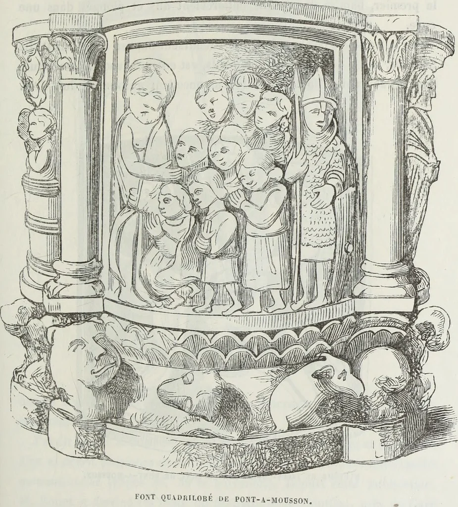 An illustration from Abécédaire, ou, Rudiment d'archéologie : architecture religieuse, 1886, leaf 318
