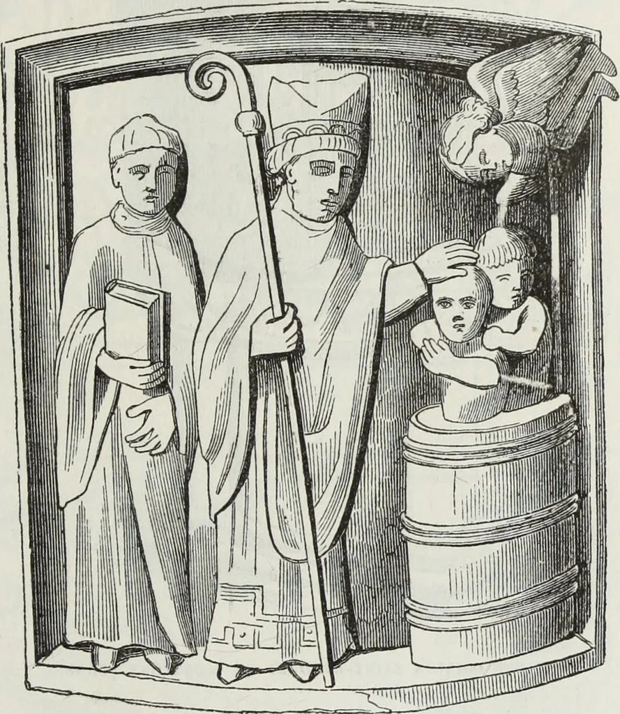 An illustration from Abécédaire, ou, Rudiment d'archéologie : architecture religieuse, 1886, leaf 320