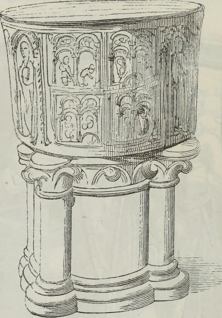 An illustration from Abécédaire, ou, Rudiment d'archéologie : architecture religieuse, 1886, leaf 321