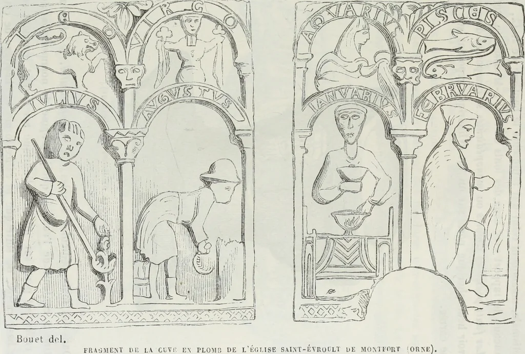 An illustration from Abécédaire, ou, Rudiment d'archéologie : architecture religieuse, 1886, leaf 322