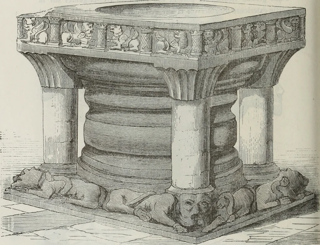 An illustration from Abécédaire, ou, Rudiment d'archéologie : architecture religieuse, 1886, leaf 325