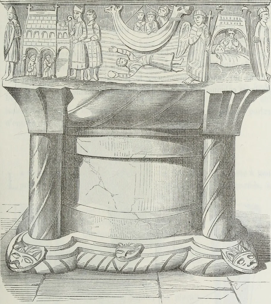 An illustration from Abécédaire, ou, Rudiment d'archéologie : architecture religieuse, 1886, leaf 326