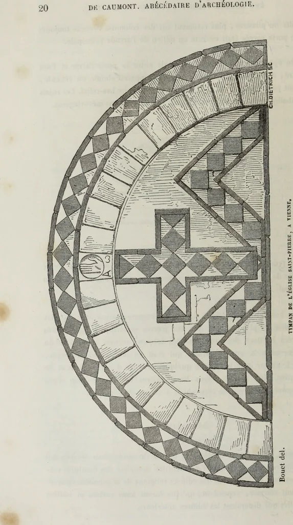 An illustration from Abécédaire, ou, Rudiment d'archéologie : architecture religieuse, 1886, leaf 33