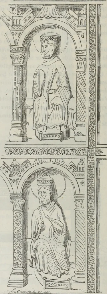 An illustration from Abécédaire, ou, Rudiment d'archéologie : architecture religieuse, 1886, leaf 333