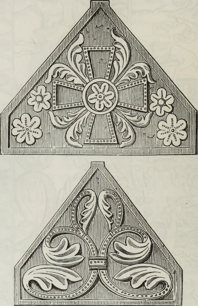 An illustration from Abécédaire, ou, Rudiment d'archéologie : architecture religieuse, 1886, leaf 337