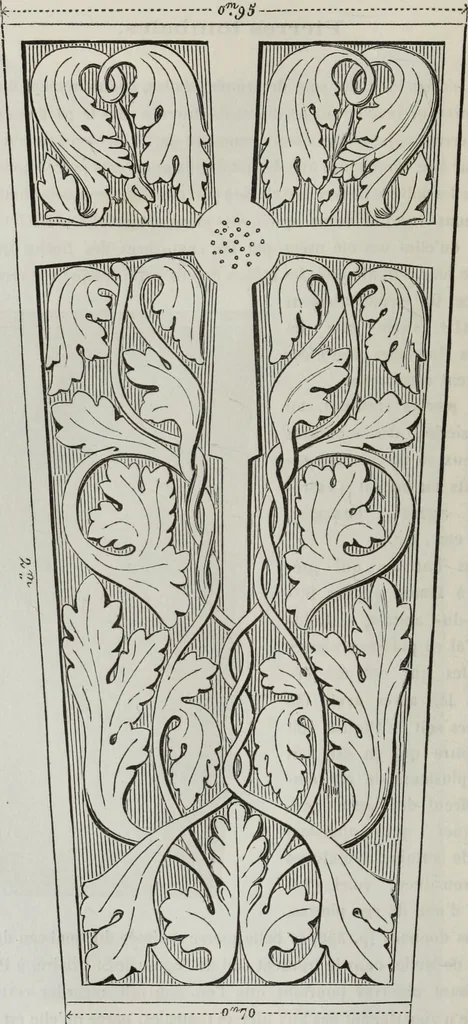 An illustration from Abécédaire, ou, Rudiment d'archéologie : architecture religieuse, 1886, leaf 343