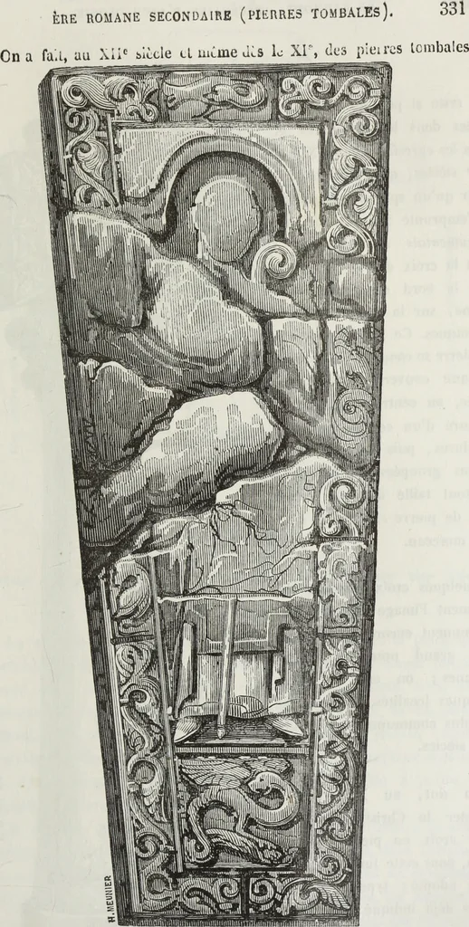 An illustration from Abécédaire, ou, Rudiment d'archéologie : architecture religieuse, 1886, leaf 344