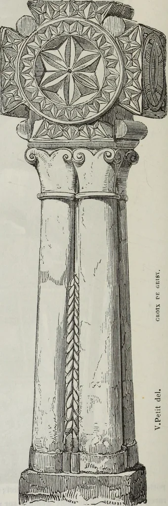 An illustration from Abécédaire, ou, Rudiment d'archéologie : architecture religieuse, 1886, leaf 345