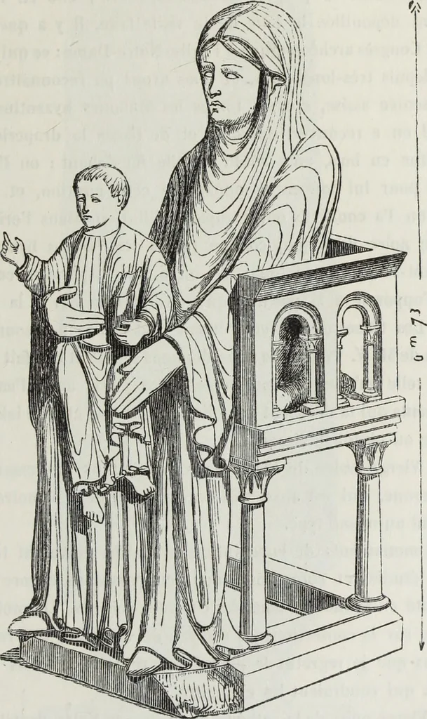 An illustration from Abécédaire, ou, Rudiment d'archéologie : architecture religieuse, 1886, leaf 350