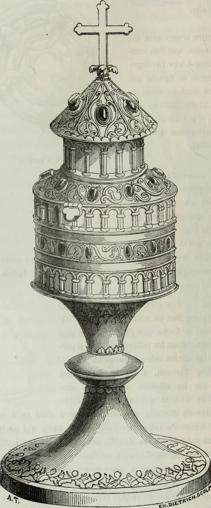 An illustration from Abécédaire, ou, Rudiment d'archéologie : architecture religieuse, 1886, leaf 355