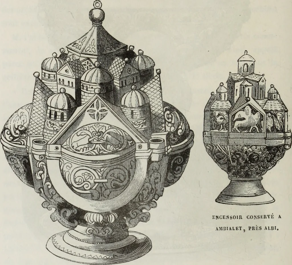 An illustration from Abécédaire, ou, Rudiment d'archéologie : architecture religieuse, 1886, leaf 359