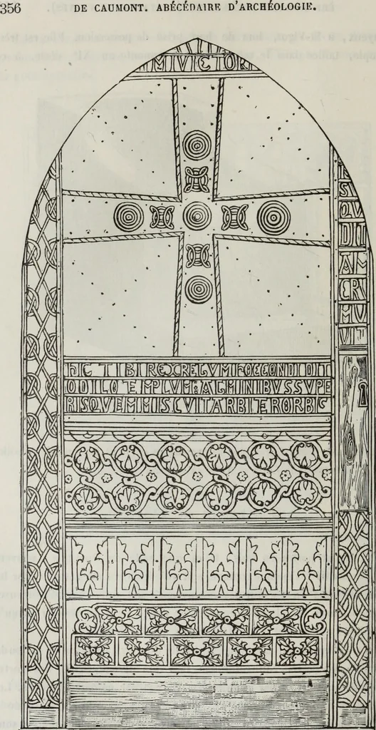An illustration from Abécédaire, ou, Rudiment d'archéologie : architecture religieuse, 1886, leaf 369