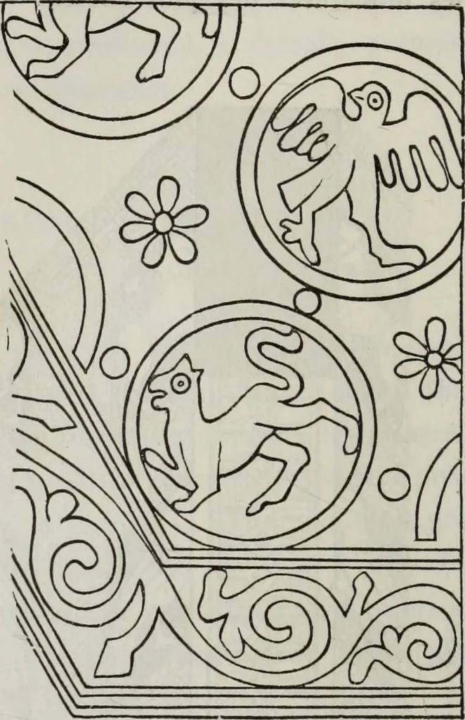 An illustration from Abécédaire, ou, Rudiment d'archéologie : architecture religieuse, 1886, leaf 377