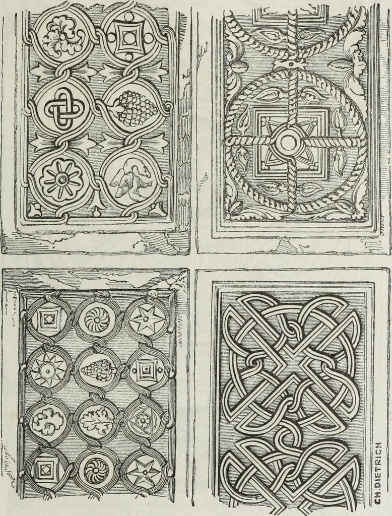 An illustration from Abécédaire, ou, Rudiment d'archéologie : architecture religieuse, 1886, leaf 38