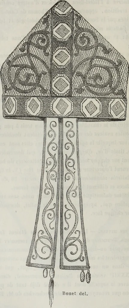 An illustration from Abécédaire, ou, Rudiment d'archéologie : architecture religieuse, 1886, leaf 383