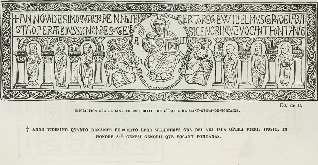 An illustration from Abécédaire, ou, Rudiment d'archéologie : architecture religieuse, 1886, leaf 386