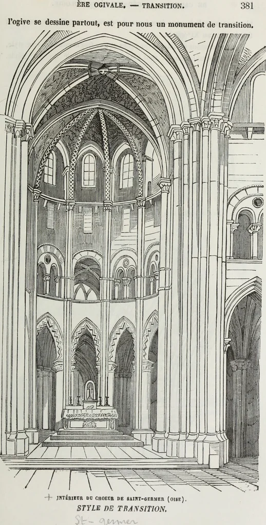 An illustration from Abécédaire, ou, Rudiment d'archéologie : architecture religieuse, 1886, leaf 394