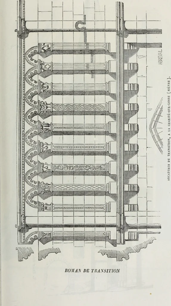 An illustration from Abécédaire, ou, Rudiment d'archéologie : architecture religieuse, 1886, leaf 396